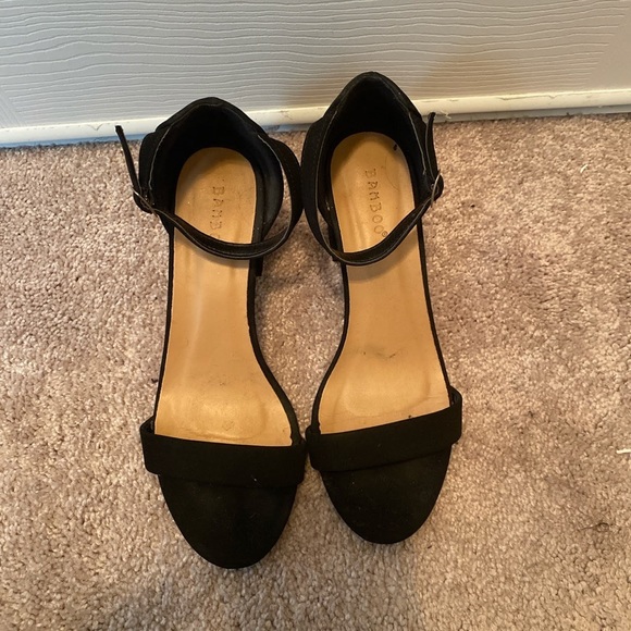 Black One Strap High Heel - Picture 2 of 4